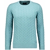 Pánský svetr RAGMAN Roundneck cable Zelená - Ragman - 746380 320 Roundneck cable