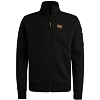 Pánská mikina PME LEGEND Sweat jacket with zipper closure Černá - PME LEGEND - PSW2509436 999 Sweat jacket with zipper closure