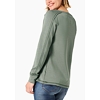 Dámská mikina TIMEZONE Boat Neck Sweatshirt Zelená - Timezone - 18-10273-00-5006 4738 Boat Neck Sweatshirt