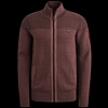 Pánský svetr PME LEGEND Cardigan with zipper closure Červená - PME LEGEND - PKC2509356 8203 Cardigan with zipper closure