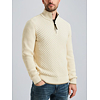 Pánský svetr PME LEGEND Pullover with half-zipper Béžová - PME LEGEND - PKW2509324 7013 Pullover with half-zipper