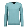Pánský svetr RAGMAN V-neck Zelená