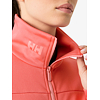 Dámská mikina HELLY HANSEN W CREW FLEECE JACKET Růžová - Helly Hansen - 30357 98 W CREW FLEECE JACKET
