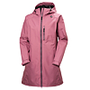 Dámský kabát HELLY HANSEN W LONG BELFAST JACKET Růžová - Helly Hansen - 55964 664 W LONG BELFAST JACKET