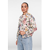 Dámská bunda Geisha Bomber jacket leaves Multicolor - Geisha - 65090-26 720 Bomber jacket leaves