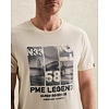 Pánské triko PME LEGEND Short sleeve r-neck single jersey Béžová - PME LEGEND - PTSS2603554 7013 Short sleeve r-neck