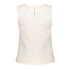 Geisha Top all over stitching Bílá - Geisha - 63301-10 710 Top all over stitching