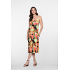 Dámské letní šaty Geisha Dress long AOP Multicolor - Geisha - 67151-60 NOËLLE 220 Dress long spaghetti jersey AOP