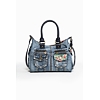 Dámská kabelka DESIGUAL LONDON MINI ETHNIC DELUXE 5001 MARINO - DESIGUAL - 67X50P4 5001 BOLS LONDON MINI ETHNIC DEL