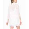 Dámské šaty DESIGUAL CHELI 1000 BLANCO - DESIGUAL - 74V2WW5 1000 VEST CHELI