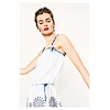 Dámské šaty DESIGUAL TARRAGONA 5179 DENIM BLEACH - DESIGUAL - 73V2JM4 5179 VEST_TARRAGONA