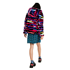 Dámský zimní kabát DESIGUAL LUPE 3187 VERY BERRY - DESIGUAL - 19WWEWBX 3187 CHAQ_LUPE