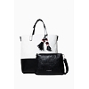 Dámská kabelka DESIGUAL BOLS_KAILA NERIMA MAXI 1001 UNDERCOOKED - DESIGUAL - 20SAXPDS 1001 BOLS_KAILA NERIMA MAXI