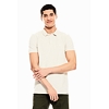 Pánské polo GARCIA mens polo ss 1855 cream melee - GARCIA - GS010310 1855 mens polo ss