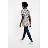 Dámské triko DESIGUAL SNOOPY 2015 SILVER GREY - DESIGUAL - 20WWTKCH 2015 TS_SNOOPY