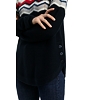 Dámský svetr DESIGUAL HUDSON 5074 MEDIEVAL BLUE - DESIGUAL - 21SWJF74 5074 JERS_HUDSON