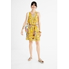 Dámské šaty DESIGUAL ADRIANA 8031 AMARILLO CANARIO - DESIGUAL - 21SWVWAX 8031 VEST_ADRIANA