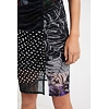 Dámské šaty DESIGUAL AMBER 2000 NEGRO - DESIGUAL - 21WWVK70 2000 VEST_AMBER