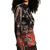 Dámské šaty DESIGUAL BERLIN 7003 JAFFA ORANGE - DESIGUAL - 21WWVK65 7003 VEST_BERLIN