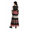 Dámské šaty DESIGUAL ESTAMBUL 3007 BURGUNDY - DESIGUAL - 21WWVW52 3007 VEST_ESTAMBUL