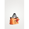 Dámská kabelka DESIGUAL HALF LOGO LIBIA 7002 ORANGE - DESIGUAL - 22SAXPAC 7002 BOLS_HALF LOGO LIBIA