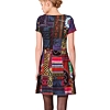 Dámské šaty DESIGUAL 38V2878 6016 VEST_ASTURIAS SLEVA 6016 - DESIGUAL - 38V2878 6016 VEST_ASTURIAS SLEVA
