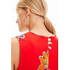 Dámské šaty DESIGUAL SUNDANCE 3000 RED - DESIGUAL - 23SWVW70 3000 VEST SUNDANCE