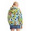 Dámská mikina DESIGUAL BUGS FLOWERS 4004 GREEN - DESIGUAL - 23SWSK22 4004 SWEAT BUGS FLOWERS