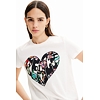 Dámské triko DESIGUAL COR 1000 WHITE - DESIGUAL - 23SWTK92 1000 TS COR