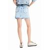 Dámská sukně DESIGUAL GIZEM 5007 BLUE - DESIGUAL - 23SWFD08 5007 FAL GIZEM