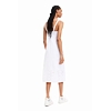 Dámské šaty DESIGUAL SANDALL 1000 WHITE - DESIGUAL - 23SWVK72 1000 VEST SANDALL