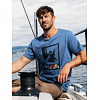 Pánské triko HELLY HANSEN SHORELINE T-SHIRT 2.0 636 AZURITE