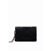 Dámská kabelka DESIGUAL ALPHA DORTMUND FLAP 2000 BLACK - DESIGUAL - 23WAXP75 2000 BOLS ALPHA DORTMUND FLAP