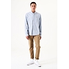 Pánská košile GARCIA mens shirt ls 2034 stripe blue - GARCIA - H31083 2034 mens shirt ls