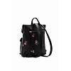 Dámský batůžek DESIGUAL FLOR YVETTE NERANO MINI 2000 BLACK - DESIGUAL - 23WAKP09 2000 BACK FLOR YVETTE NERANO MI