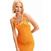 Dámské šaty DESIGUAL 24SWMF02 7002 SWIM_DRESS KENIA 7002 ORANGE - DESIGUAL - 24SWMF02 7002 SWIM_DRESS KENIA