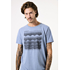 Pánské triko GARCIA C51201 4815 mens T-shirt ss 4815 modrá