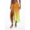 Dámský šátek DESIGUAL 25SAWA16 7010 PAREO DEGRADATE FALDA PAREO 7010 ORANGE