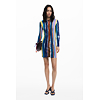 Dámské šaty DESIGUAL 25WWVF07 9019 VEST CARLA 9019 MATERIAL FINISHES - DESIGUAL - 25WWVF07 9019 VEST CARLA