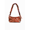 Dámská kabelka DESIGUAL 25WAXA23 7038 BAG INDIA MICRO CORDUROY ALSACIA 2.0 7038 ORANGE - DESIGUAL - 25WAXA23 7038 BAG INDIA MICRO CORDUROY ALSACIA 2.0