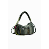 Dámská kabelka DESIGUAL 25WAXD03 4092 BAG BRAVO HYBRID DENIM HABANA 4092 GREEN - DESIGUAL - 25WAXD03 4092 BAG BRAVO HYBRID DENIM HABANA