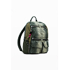 Dámský batůžek DESIGUAL 25WAKD01 4092 BACK BRAVO HYBRID CHESTER IA 4092 GREEN - DESIGUAL - 25WAKD01 4092 BACK BRAVO HYBRID CHESTER IA