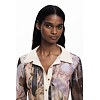Dámská košile DESIGUAL EYRE Hnědá - DESIGUAL - 25WWTK26 6110 TS EYRE