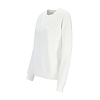 Dámská mikina HAJO D Sweatshirt platzierte Aus- Bílá - HAJO - 10679 278 D Sweatshirt platzierte Aus