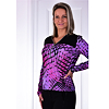 Dámská halenka SEIDEL Blusenshirt 1/1 Fialová - SEIDEL - C3043 58 Blusenshirt 1/1