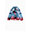 Dámský fashion kabát DESIGUAL CLOUD LACROIX Modrá - DESIGUAL - 25WWEW02 9019 COAT CLOUD LACROIX