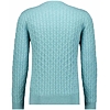 Pánský svetr RAGMAN Roundneck cable Zelená - Ragman - 746380 320 Roundneck cable