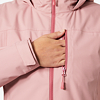 Dámská bunda HELLY HANSEN W CREW HOODED MIDL JACKET 2.0 Růžová - Helly Hansen - 34447 57 W CREW HOODED MIDL JACKET 2.0