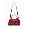 Dámská kabelka DESIGUAL GLOW RED HERITOWN 2.0 MINI Červená - DESIGUAL - 26SAXPB4 3000 BAG GLOW RED HERITOWN 2.0 MINI