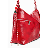 Dámská kabelka DESIGUAL HALF LOGO LEIRIA 2.0 RED Červená - DESIGUAL - 26SAXPA8 3000 BAG HALF LOGO LEIRIA 2.0 RED